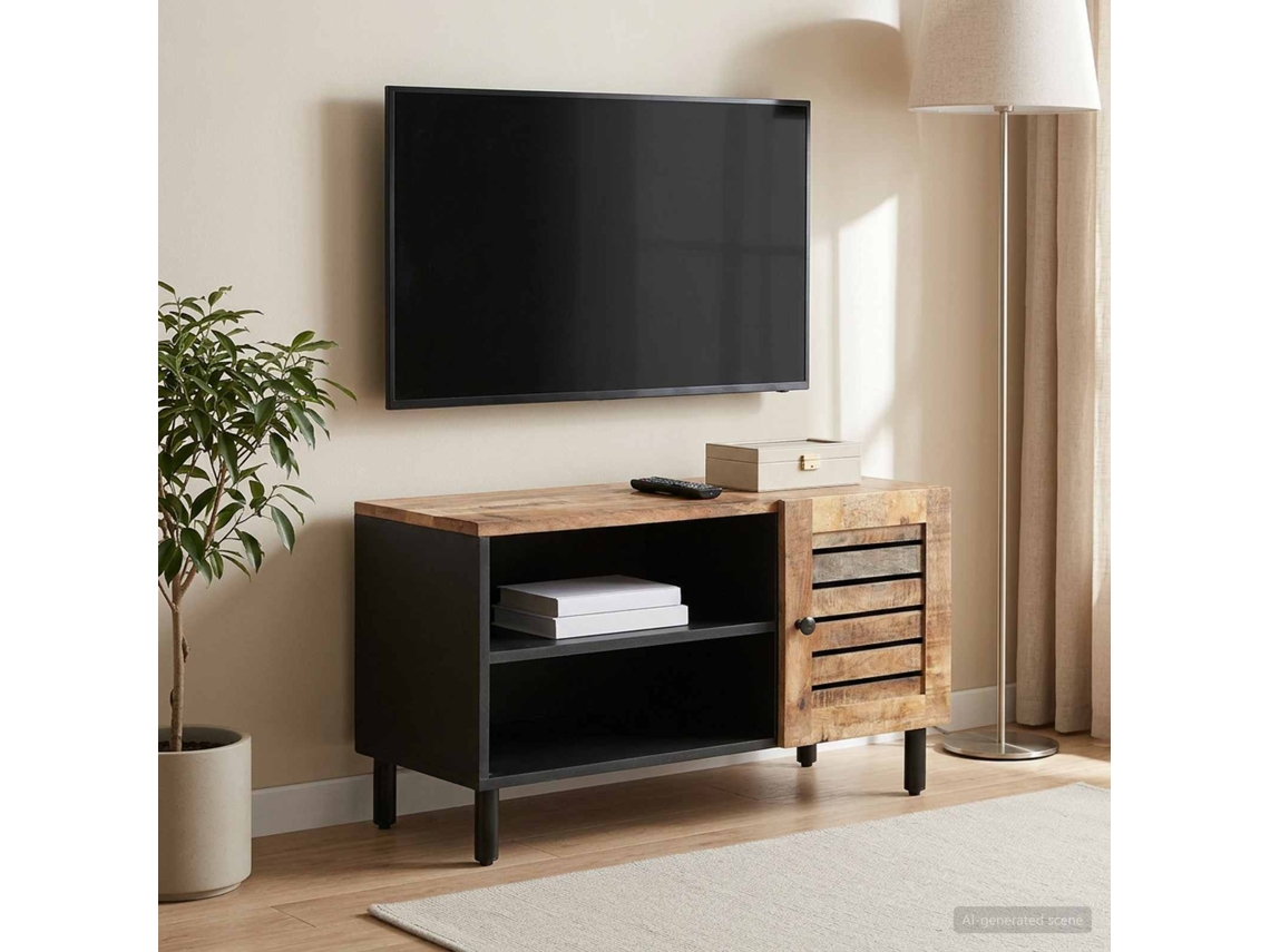 Vidaxl Gabinetes De Armazenamento Natural 80 X 33 X 46 Cm