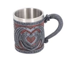 Caneca Decorativa Vinho Resistente Ferrugem Festa Bar Lar