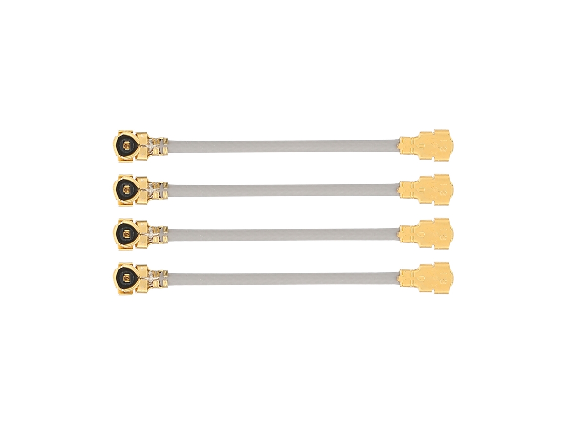 Aetheria 4pcs Cabo de Extensão Ipex Fêmea para Fêmea 3cm Adaptador Conexão Placa de Rede