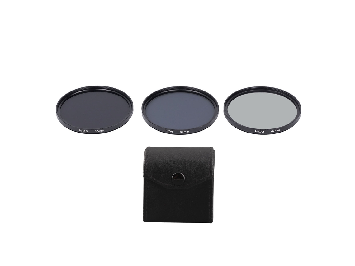 2026 conjunto de Filtros Nd para Câmera: Nd2, Nd4, Nd8 com Revestimento Multicamada