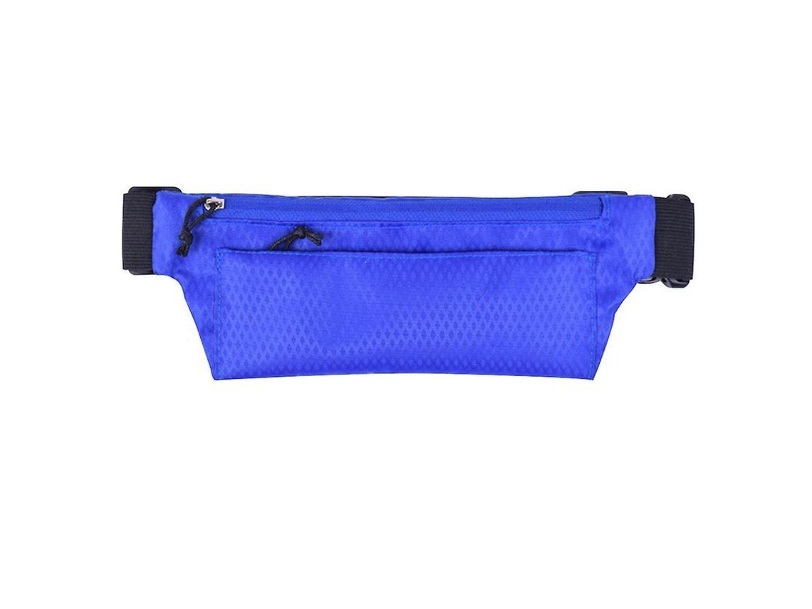 Bolsa de Cintura Ultra Delgada Impermeável de Doble Cremallera para Esportes ao Ar Livre, Fitness e Ocio, Unisex | S/MARCA