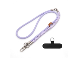 Lurelia Cordão Para Telemóvel Ajustável Anti-perda Transversal Para Pescoço 120 Cm