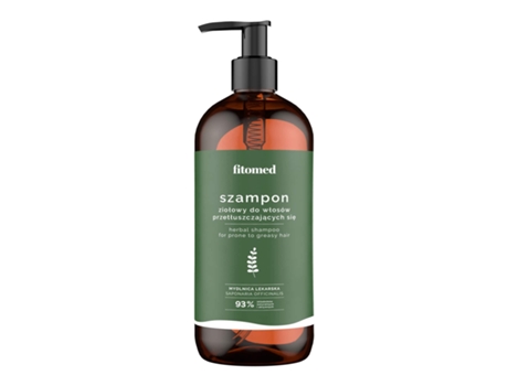Shampoo Fitomed Para Cabelos Oleosos De Saponaria, 500g