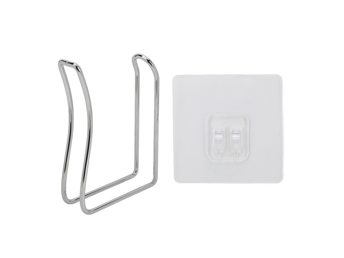 Porta Servilletas De Pared Con Adhesivo Para Hogar, Acero Inoxidable, Sin Taladrar, Carga Estable, Para Cocina Y Baño