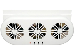 Ventilador De Exaustão Para Carro, Ventilador De Circulação Ar Usb, Resfriador Eficiente Para Remoção De Odores E Calor