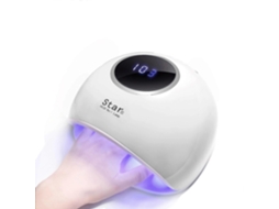 Portable Uv Led Nail Dryer Lamp, 72w Professional With Auto Timer And Lcd Display, Gel Lamp For Semi Permanent Polish, Ge GOKOCO