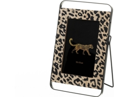Moldura LOLAHOME Leopardo Preto (Metal)