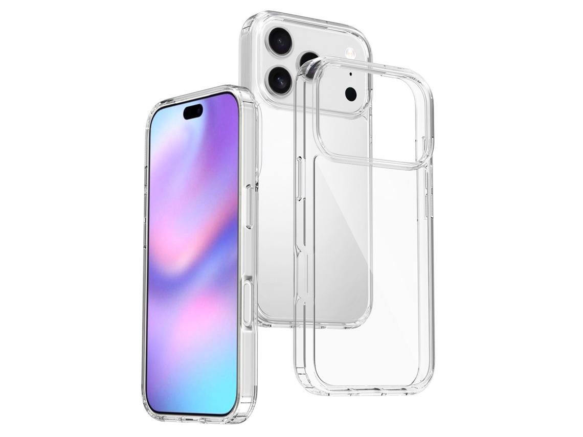 Capa Para Iphone 17 Air Resistente A Arranhões Transparente Magnética Com Toque Fosco E Proteção Contra Quedas