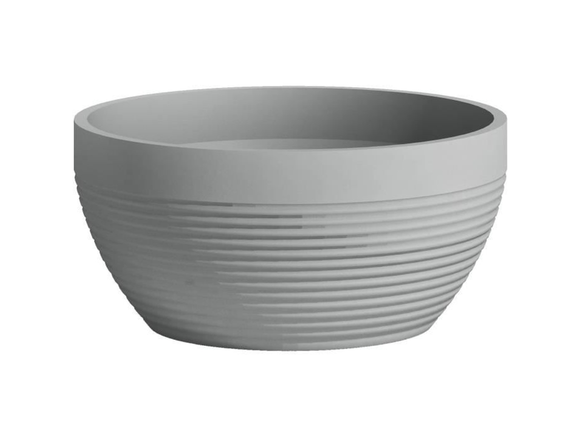 Copa Id De Jardim Green Care Impact Azul Cinza 30 X 14 Cm Garantia De 10 Anos 100 Reciclado Resistente A Uvgelo