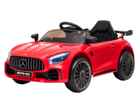 TECHKIDZ Carro de Controlo Remoto Mercedes Amg 6V com Efeitos Luminosos Vermelho / Preto