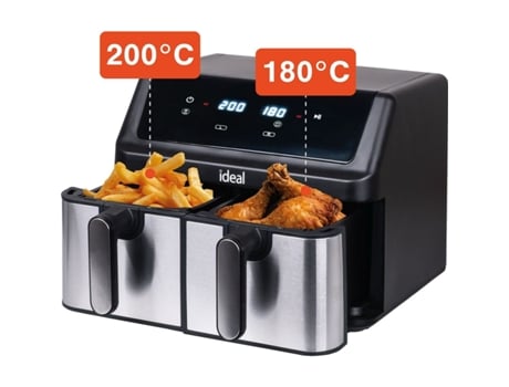 Fritadeira De Ar Eldom Ik1500 Dualcrisp (2000 W 9 L Tomada Eu)