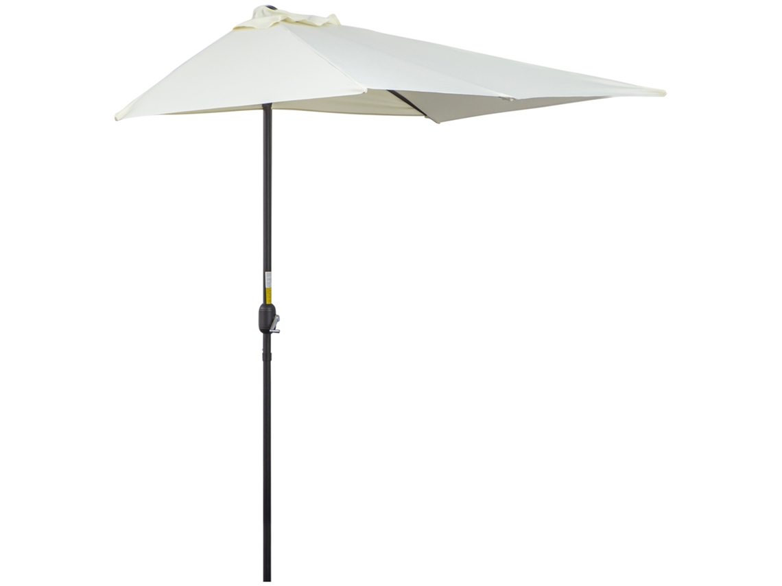 Guarda sol Retangular 230x130x245cm, com Manivela, Proteção UV 30+ BTFORUS