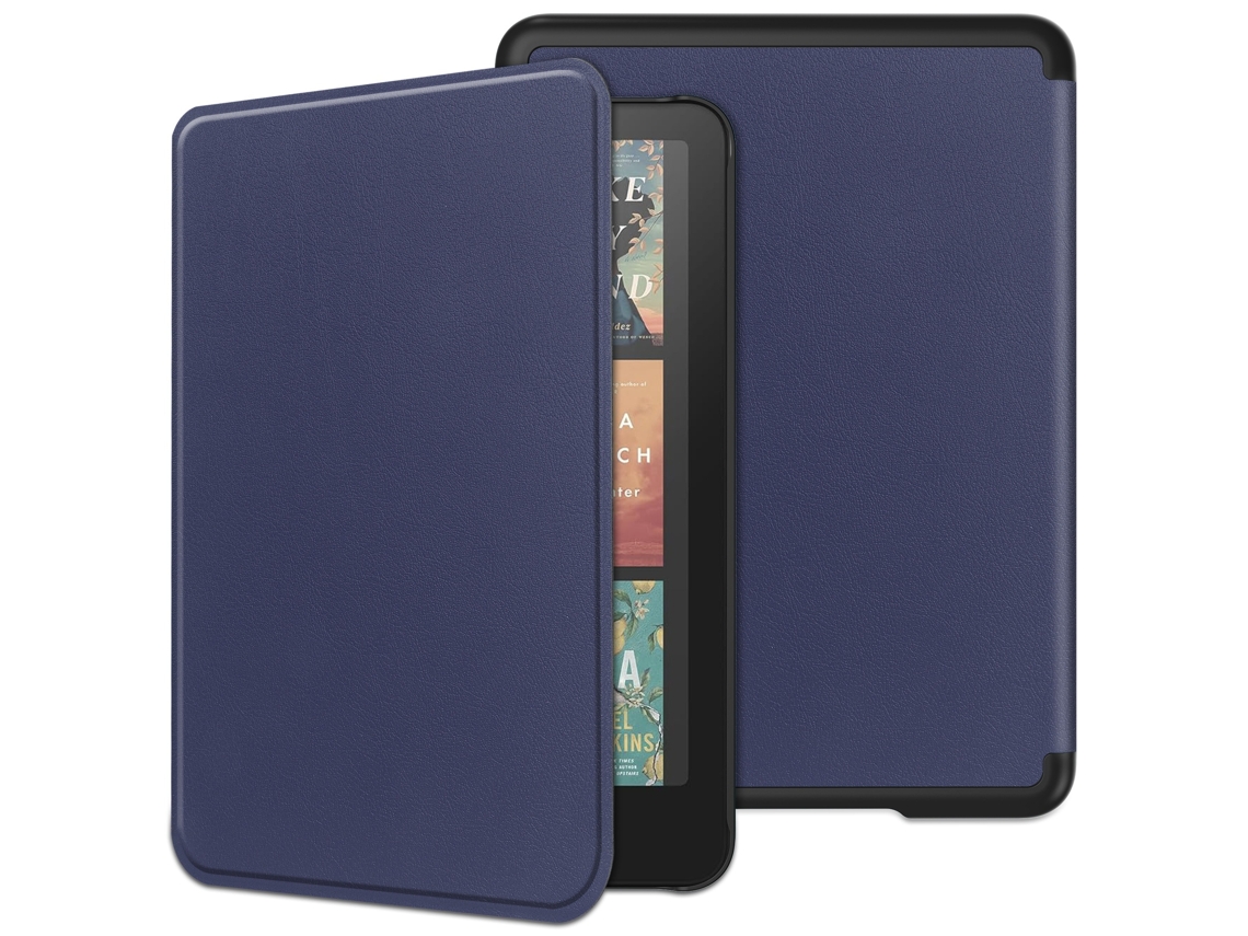 Elysve Capa Protetora Para 2024 Kindle Paperwhite De E-book De 12ª Geração Kpw6 7 Polegadas Azul Escuro
