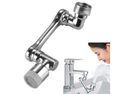 Adaptador Para Torneira, Adaptador De Torneira De Cozinha Com Rotação De 1080° Em Metal