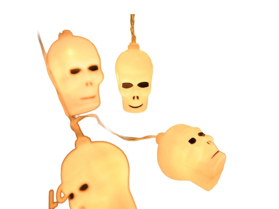 Laxiscreed Decoração De Halloween Com Garrafa De Abóbora E Luzes Estáticas De 3m Com Usb E Controlo Remoto
