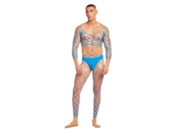 Conjunto de Lingerie Rainbow Party Azul S/m VETONEK