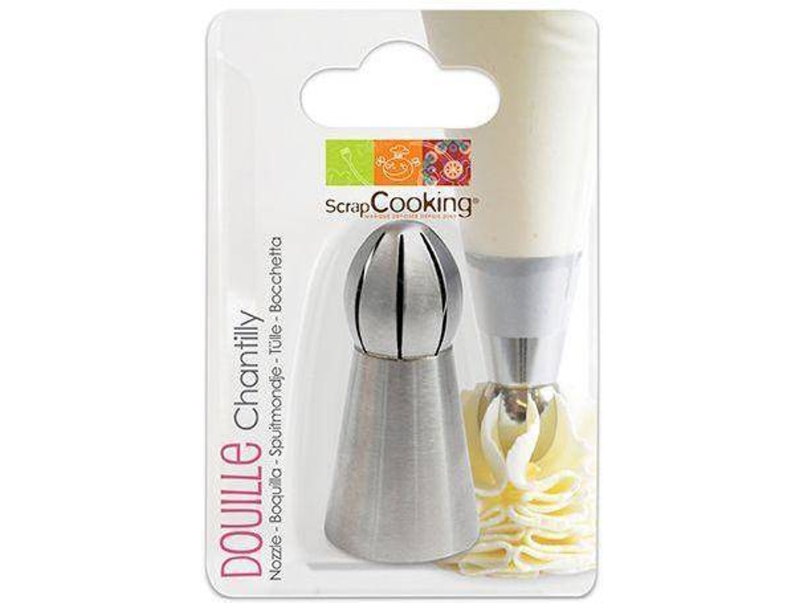 Bico de Pasteleria SCRAPCOOKING (Aço)