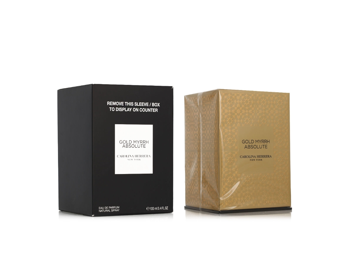 Perfume Unissexo CAROLINA HERRERA Edp Gold Myrrh Absolute 100 Ml