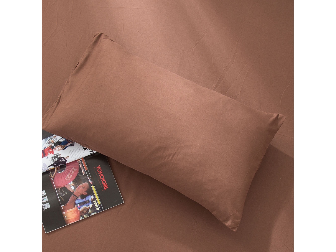 2Pack Fronhas de Cetim de Seda Macias e Suaves-Cl001-33 EVELTEK 51cmx140cm