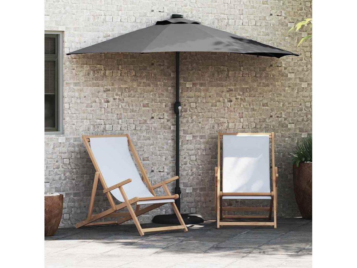 Vidaxl Guarda-sol De Jardim Antracite 294 X 150 X 223 Cm