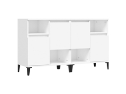 Sideboard, Sideboards Vidaxl Branco Madeira Processada (n/a)