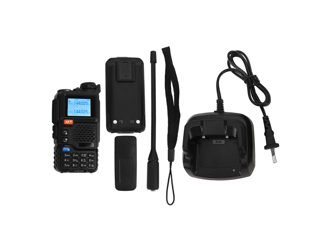 Walkie-talkie (transceptor Multibanda, Recarregável E Portátil)