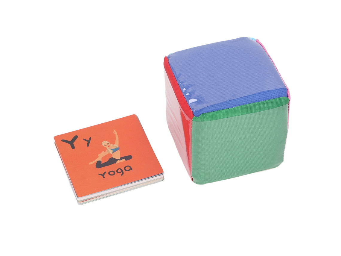 Ats dados de Espuma Suave para Jogos Diy Educativos com 6 Bolsas de Cartão Transparentes de 3.9 Polegadas