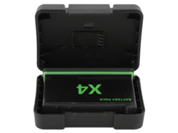 Bateria de lítio recarregável de 2500 mAh para câmera esportiva, com decodificação completa, compatível com a câmera X4 da LAXISCREED.
