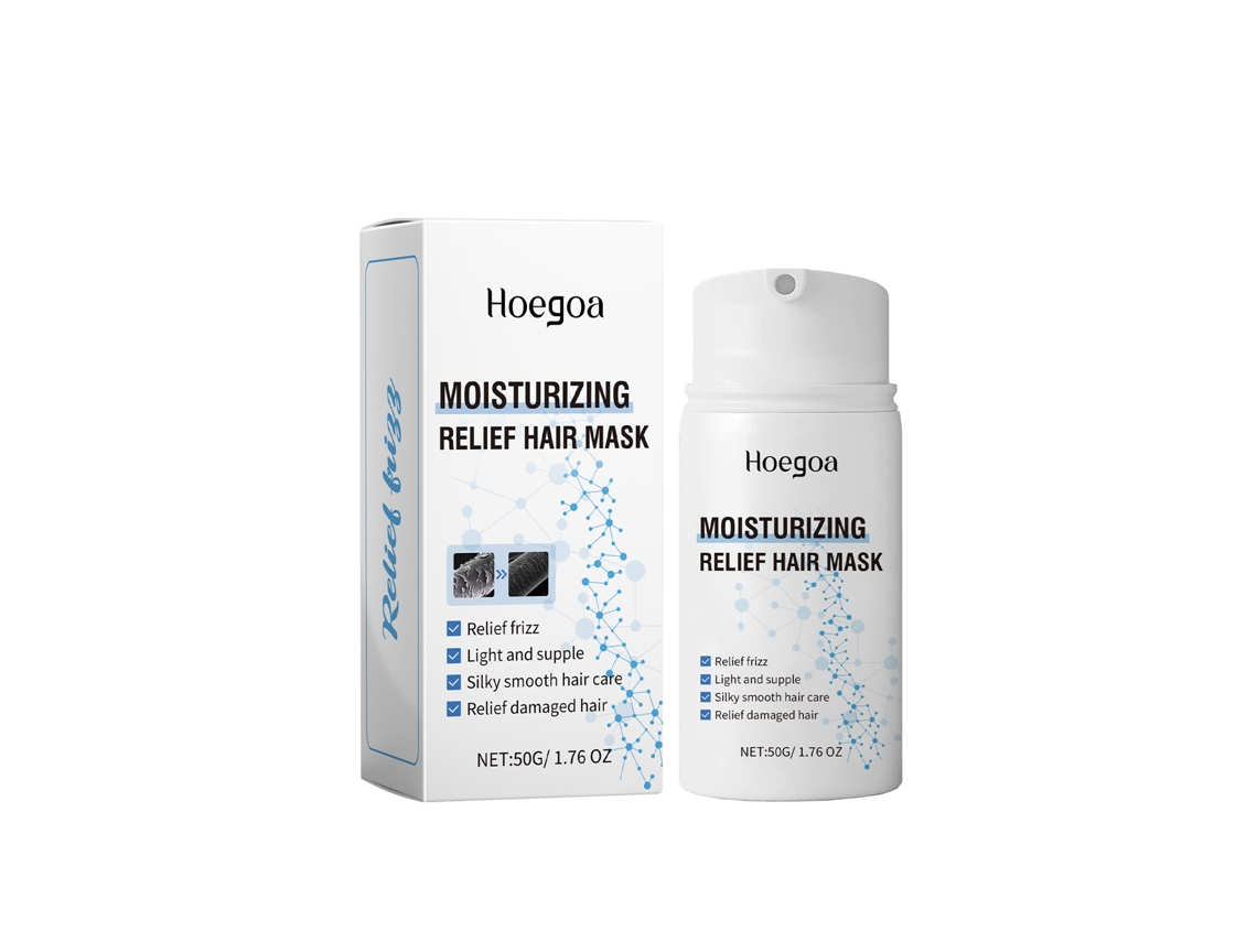 Máscara Hoegoa de Reparo para Nutrir, Hidratar e Dar Brilho, Conforto e Volume Aos Cabelos LAXISCREED
