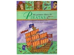 Livro Mi Primer Libro de Piratas de Jane Bingham, Ilustrado por Daniel Postgate (Espanhol)