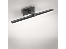 Luminária de Parede Led para Banheiro Modelo 7850/40Cm/9W Cor Preta Luz Neutra