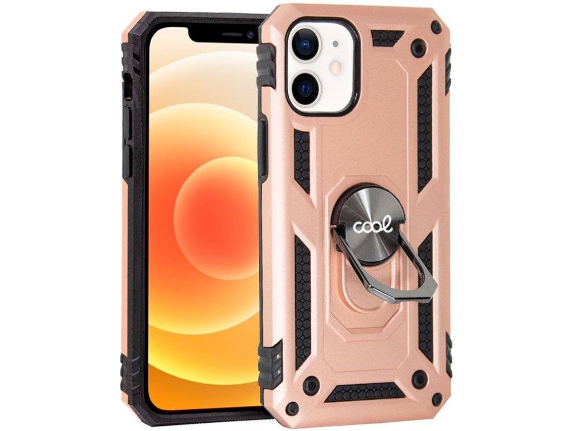 Capa iPhone 12 Mini COOL Anel Rosa