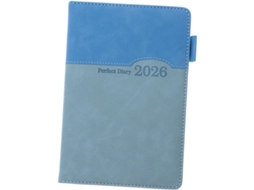 Agenda SFUSHOS 2026 com 400 páginas, diária, com horários