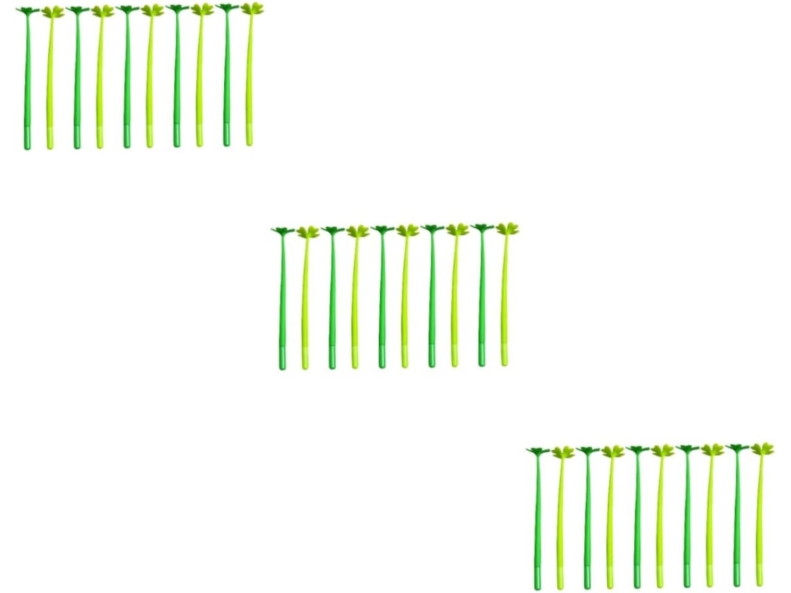 Conjunto De 30 Canetas Em Gel Com Design Quatro Pontas, Delicadas Para
