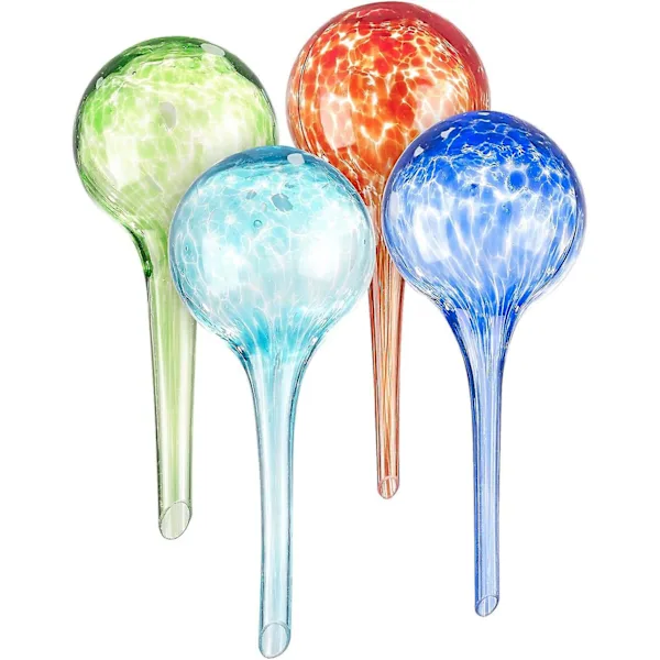 Conjunto De 4 Bolas De Regar Sem Vidro, Coloridas, 6 Cm