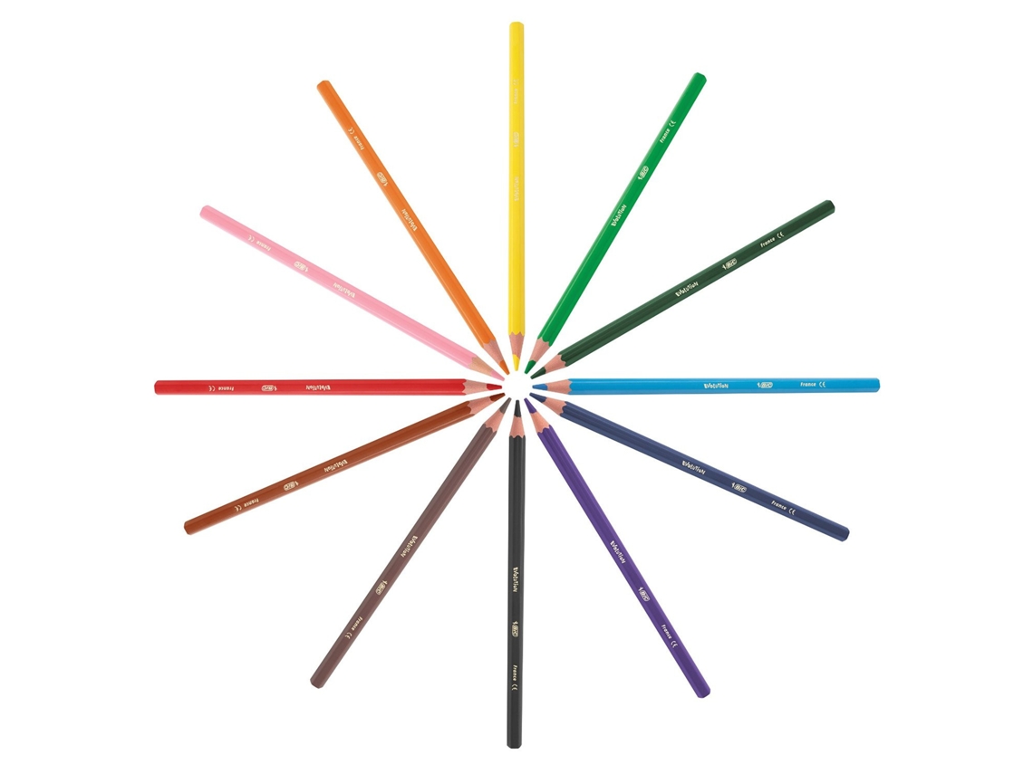 Lápis multicor BIC 887830 144 peças
