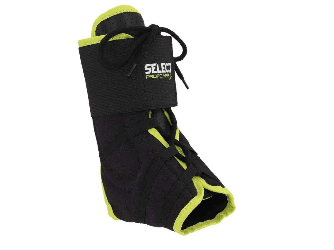 Suporte para o Pé SELECT Lace-up (Preto - Neopreno - L)