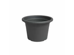 Vaso Redondo Plástico 30cm Antracite ARTEVASI emb. 1 un