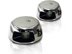 Luz De Navegação Led 12vdc À Prova Dágua Ip67 Para Iate Marinho Em Aço Inoxidável Verde Estibordo E Ouro Vermelho Zeuxo