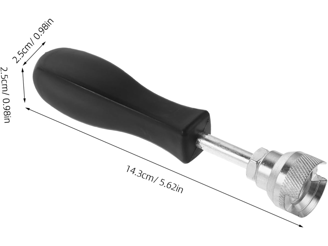 Alicate profissional para remoção de freio molar com tambor de 14,2 cm