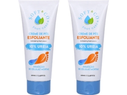 Pack de 2 Cremes de Pés SOFT&CO Esfoliantes 10% Ureia (2 x 100 ml)