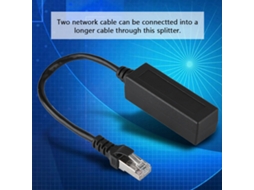 Cabo De Extensão Ethernet (1 Macho Para 3 Fêmeas, Conector Divisor)