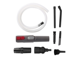 Kit de Limpeza com 9 Adaptadores para Aspirador de Carro