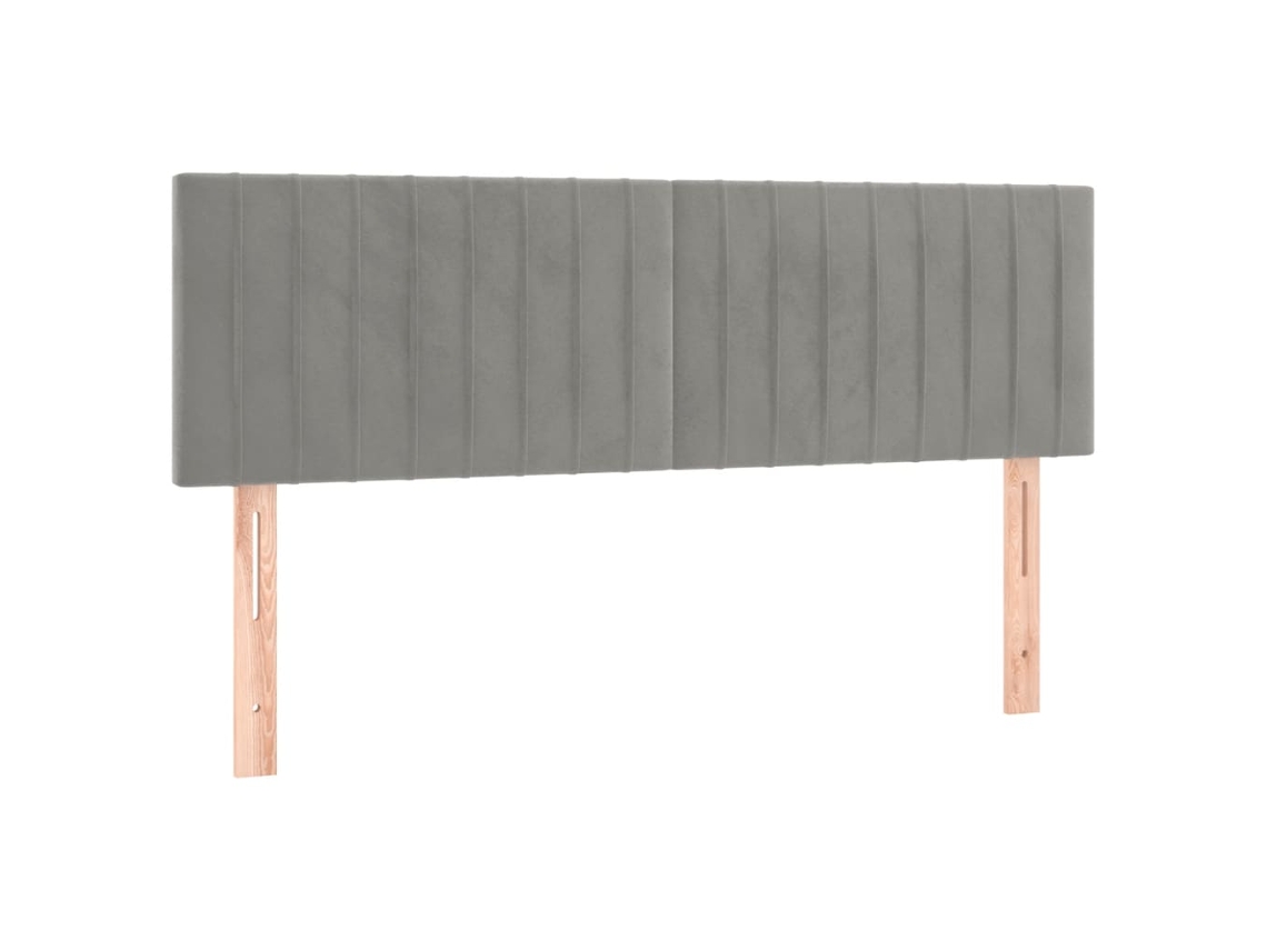Headboard, Headboards Vidaxl Cinzeto Veludo (144 Cm)