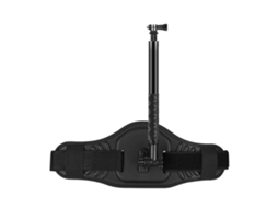 Lurelia Suporte De Cinto Para Câmara De Ação, Com Monopé, Ajustável, Compatível Gopro Hero 11, Em Liga De Alumínio, Preto