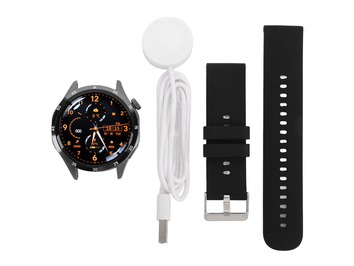 Relógio Inteligente Fitness Tracker Tela Hd 1.53 Polegadas Ip68 Bluetooth Monitoramento de Saúde