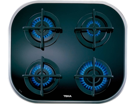 Placa de Gás TEKA CG.1 4G AI AL (Gás Natural - 59 cm - Preto) — Gás Natural | Largura: 59 cm