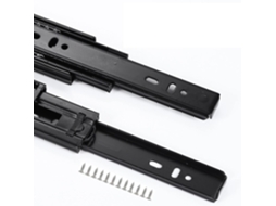 Corrediças Para Gavetas, Trilhos Deslizantes, 2 Peças Para Armários De 10, 14, 16, 18e 20 Polegadas 16 400mm
