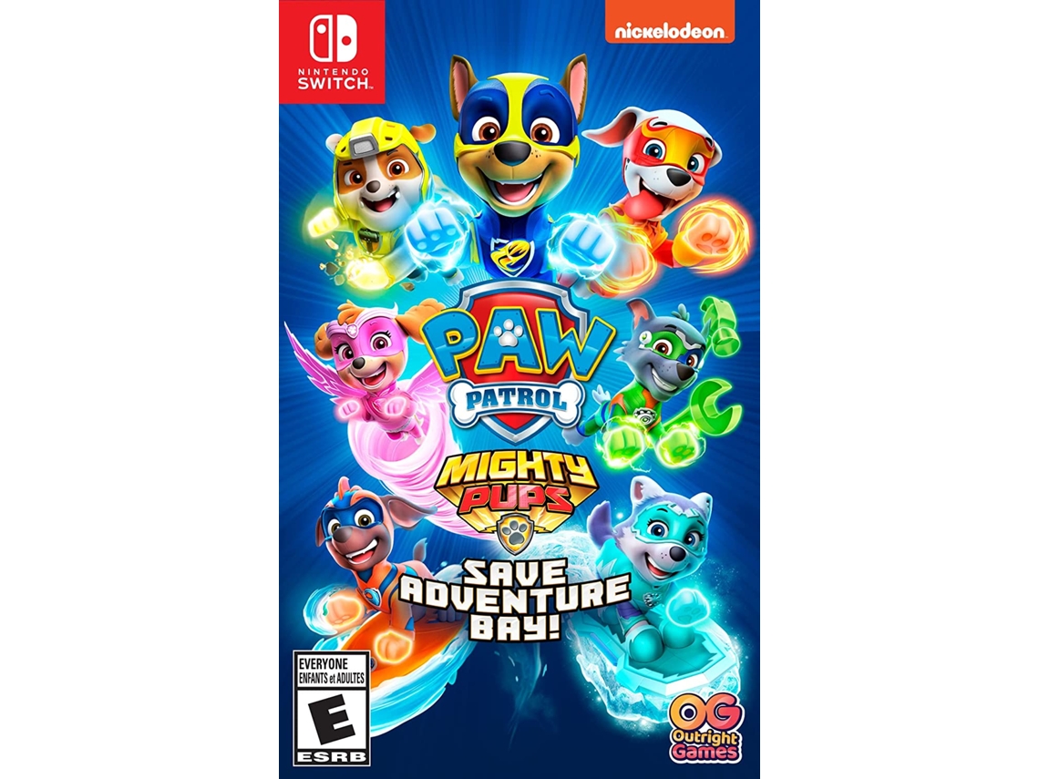 Jogo Nintendo Switch Paw Patrol Mighty Pups Brand New