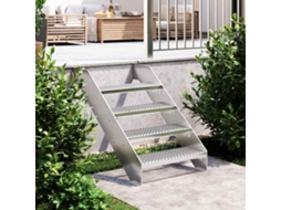 Vidaxl Degrau Em Grade 60x24x7 Cm Aço Galvanizado